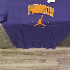 Jordan Purple and Orange Short Sleeve Tee